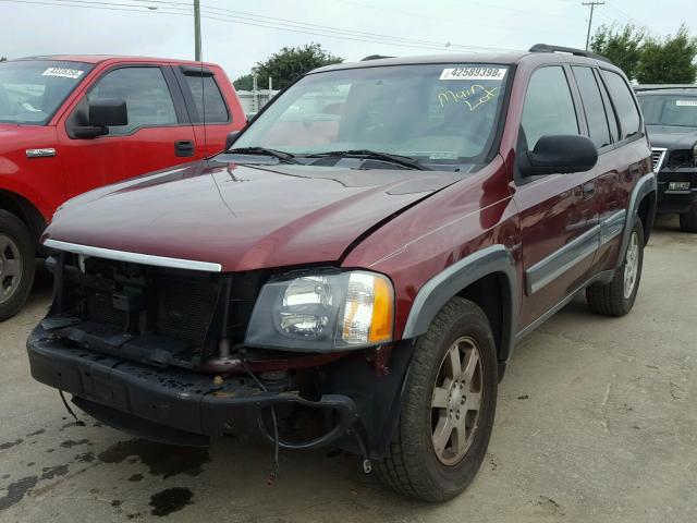 4NUDS13SX42103004 - 2004 ISUZU ASCENDER S 勃艮第红 照片 2