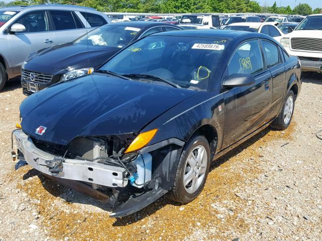 1G8AN15F27Z101047 - 2007 SATURN ION LEVEL BLACK photo 2