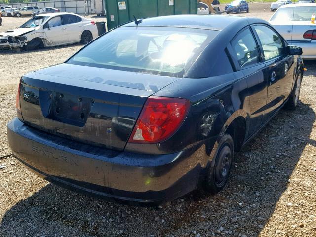 1G8AN15F27Z101047 - 2007 SATURN ION LEVEL BLACK photo 4