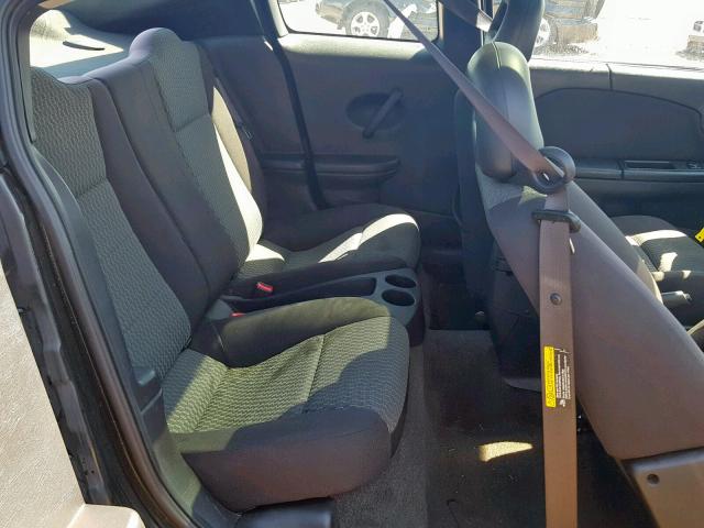 1G8AN15F27Z101047 - 2007 SATURN ION LEVEL BLACK photo 6