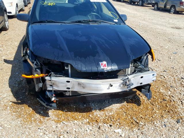 1G8AN15F27Z101047 - 2007 SATURN ION LEVEL BLACK photo 9