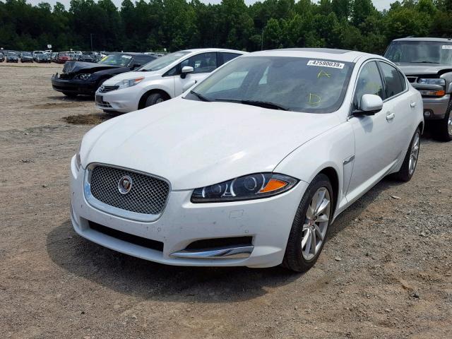 SAJWA0FS8FPU87076 - 2015 JAGUAR XF 2.0T PR WHITE photo 2