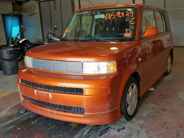 JTLKT324540167532 - 2004 TOYOTA SCION XB 橙色 照片 2