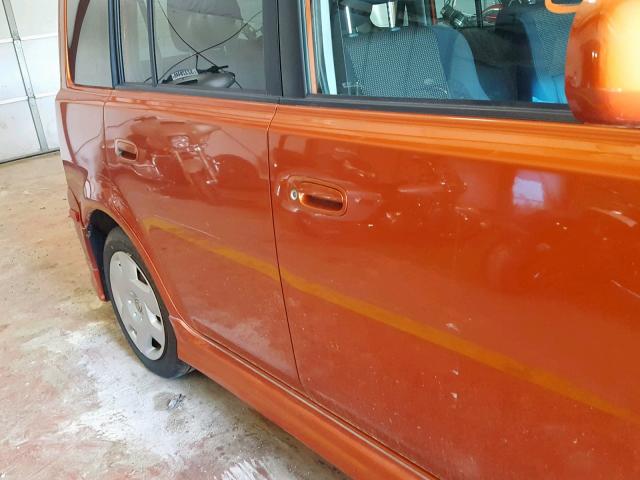 JTLKT324540167532 - 2004 TOYOTA SCION XB 橙色 照片 9