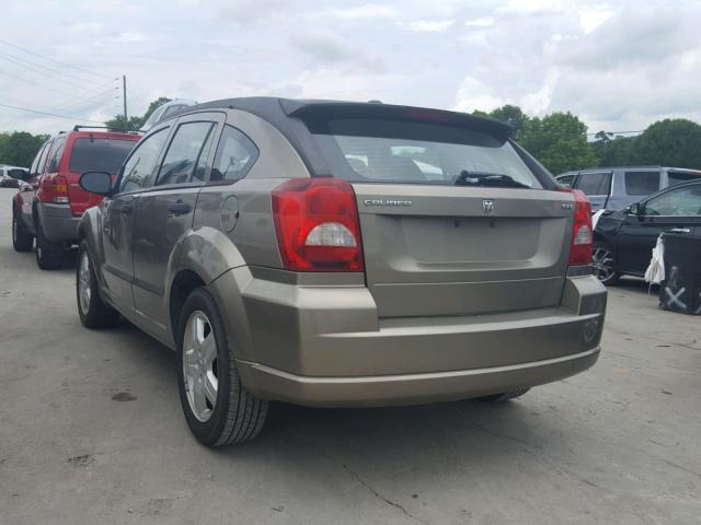 1B3HB48C58D502558 - 2008 DODGE CALIBER SX GOLD photo 3