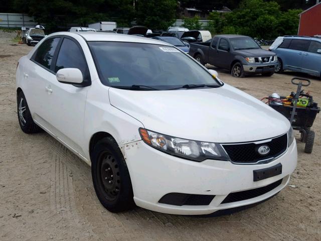 KNAFU4A21A5175526 - 2010 KIA FORTE EX WHITE photo 1