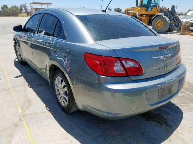 1C3LC46K58N197464 - 2008 CHRYSLER SEBRING LX BLUE photo 3