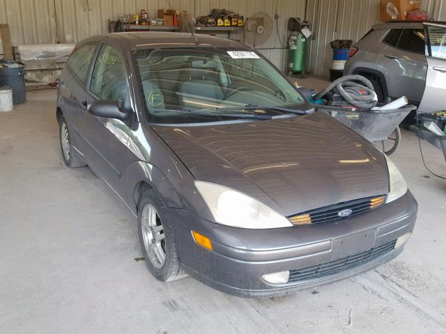 3FAFP31303R101128 - 2003 FORD FOCUS ZX3 GRAY photo 1