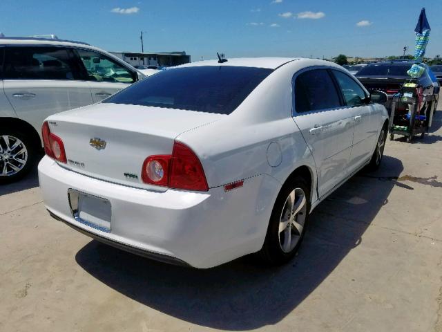 1G1ZC5EUXBF133929 - 2011 CHEVROLET MALIBU 1LT 白色 照片 4