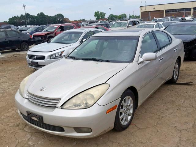 JTHBF30G030131227 - 2003 LEXUS ES 300 GRAY photo 2