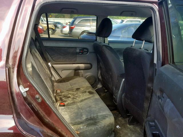 JTLZE4FE2B1139051 - 2011 TOYOTA SCION XB 勃艮第红 照片 6