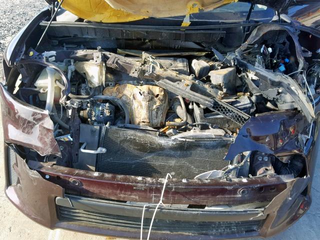 JTLZE4FE2B1139051 - 2011 TOYOTA SCION XB 勃艮第红 照片 7