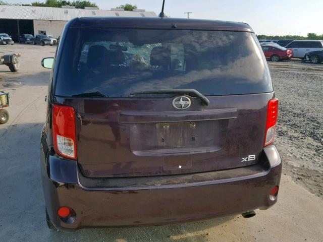 JTLZE4FE2B1139051 - 2011 TOYOTA SCION XB 勃艮第红 照片 9
