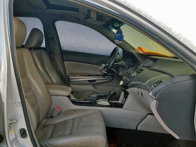 1HGCP36858A028133 - 2008 HONDA ACCORD EXL SILVER photo 5