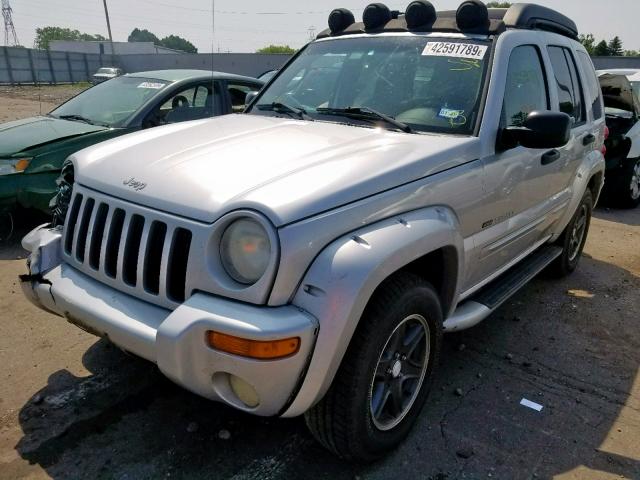 1J4GL38K43W567482 - 2003 JEEP LIBERTY RE Gümüş foto 2