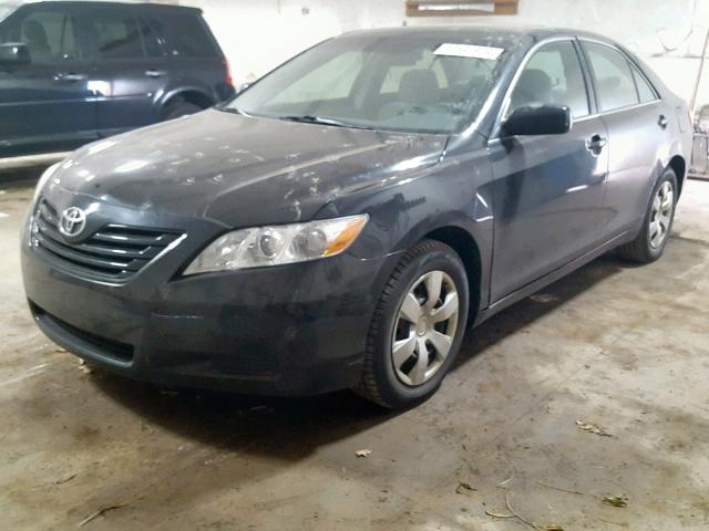 4T1BE46K27U142245 - 2007 TOYOTA CAMRY NEW BLACK photo 2