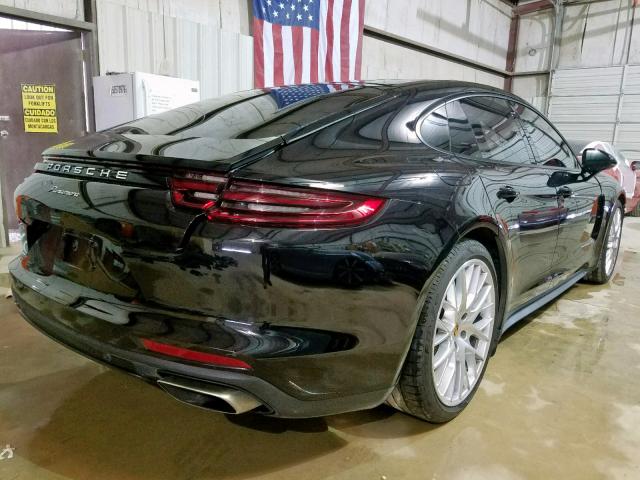 WP0AA2A72JL105132 - 2018 PORSCHE PANAMERA 4 BLACK photo 4