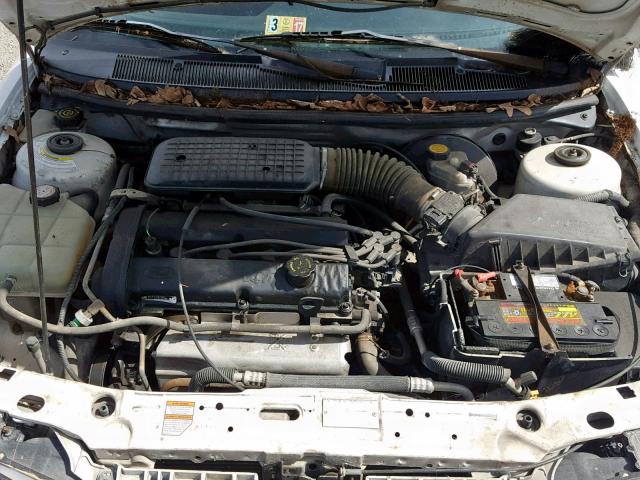 1FAFP6630XK203565 - 1999 FORD CONTOUR SE WHITE photo 7