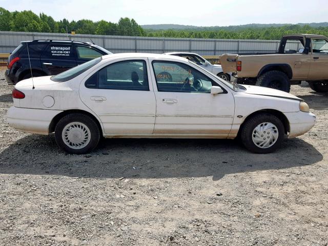 1FAFP6630XK203565 - 1999 FORD CONTOUR SE WHITE photo 9