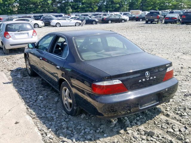 19UUA56613A053720 - 2003 ACURA 3.2TL BLACK photo 3