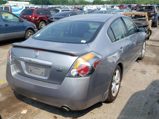 1N4BL21E37N460603 - 2007 NISSAN ALTIMA 3.5 SILVER photo 4