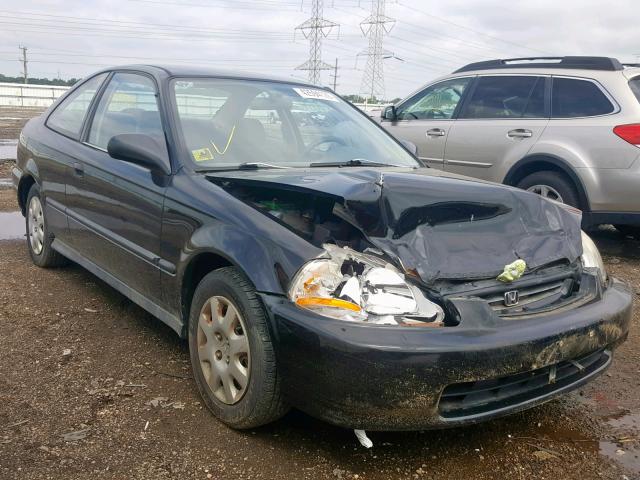 1HGEJ6224WL036223 - 1998 HONDA CIVIC DX BLACK photo 1