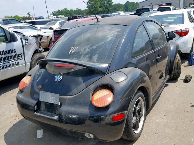 3VWCA21C0XM409103 - 1999 VOLKSWAGEN NEW BEETLE შავი ფოტო 4