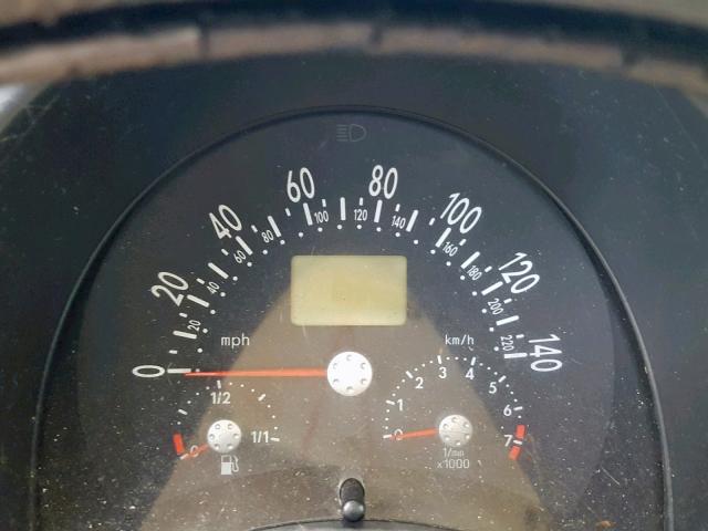 3VWCA21C0XM409103 - 1999 VOLKSWAGEN NEW BEETLE შავი ფოტო 8