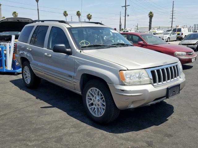 1J4GX58N54C222328 - 2004 JEEP GRAND CHER SILVER photo 1