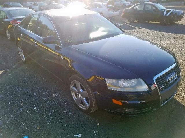 WAUDH74F18N170266 - 2008 AUDI A6 3.2 QUA BLUE photo 1