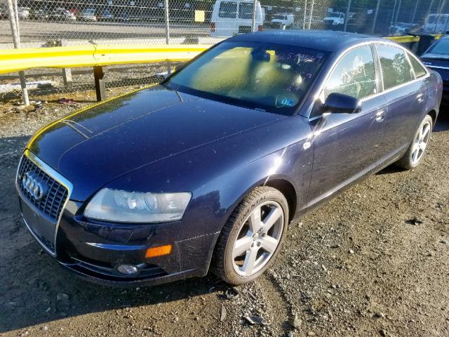 WAUDH74F18N170266 - 2008 AUDI A6 3.2 QUA BLUE photo 2