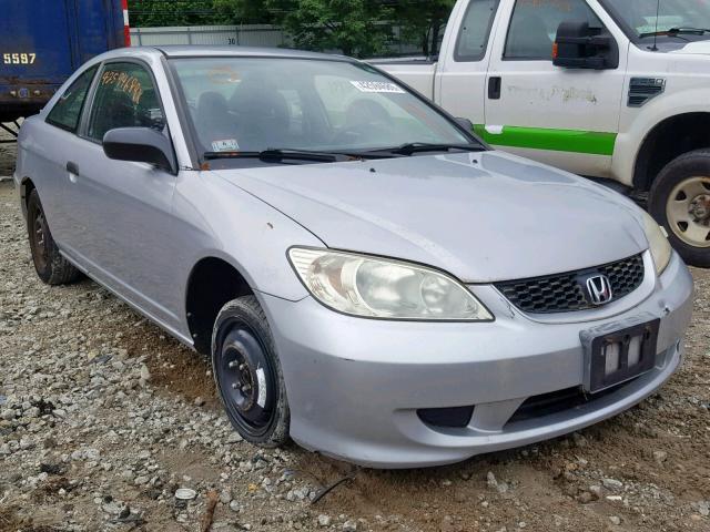 1HGEM21155L033158 - 2005 HONDA CIVIC DX V GRAY photo 1