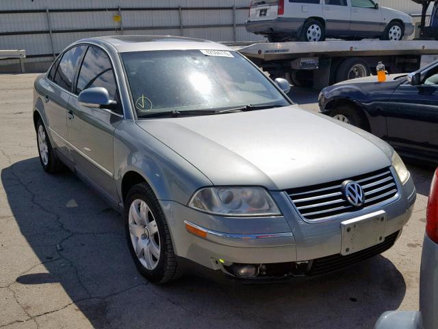 WVWAD63B05E019506 - 2005 VOLKSWAGEN PASSAT GLS GRAY photo 1