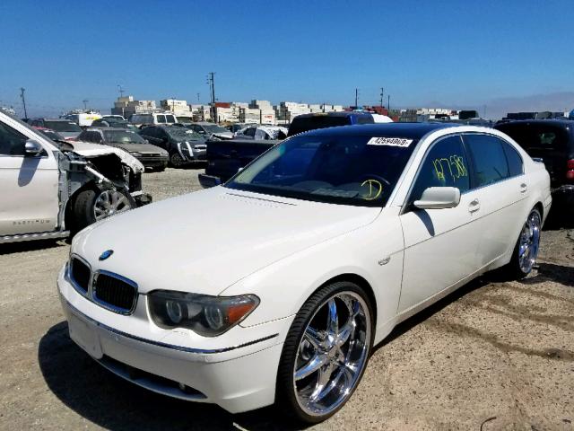 WBAGN63515DS56123 - 2005 BMW 745 LI WHITE photo 2