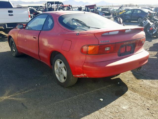 JT2ST85N7L0054072 - 1990 TOYOTA CELICA GT- RED photo 3