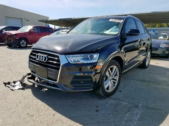 WA1ECCFS2HR005094 - 2017 AUDI Q3 PREMIUM BLACK photo 2