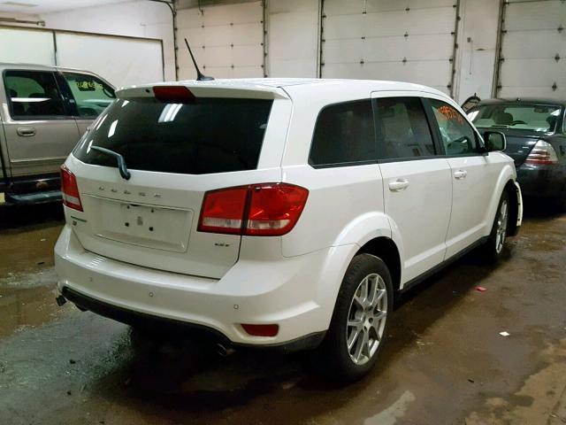 3C4PDDEG2JT311370 - 2018 DODGE JOURNEY GT WHITE photo 4