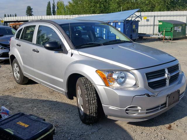 1B3HB28B17D111224 - 2007 DODGE CALIBER SILVER photo 1