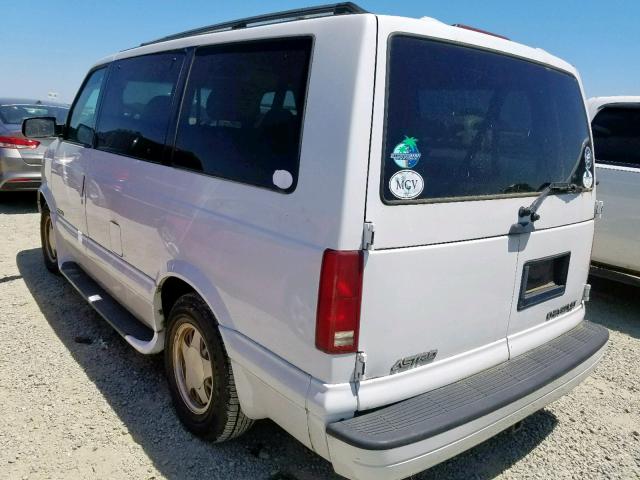 1GNDM19WX1B138418 - 2001 CHEVROLET ASTRO WHITE photo 3