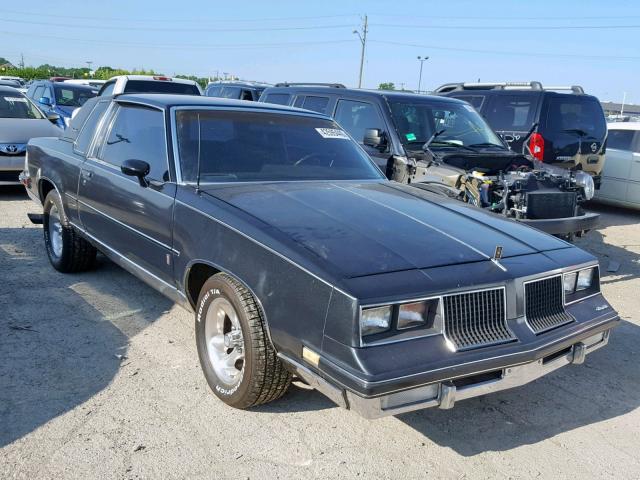 1G3GK11Y7HP345984 - 1987 OLDSMOBILE CUTLASS SA BLACK photo 1