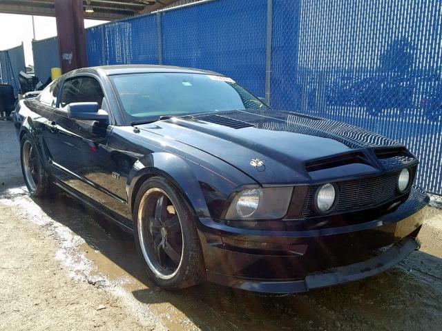 1ZVHT82H885116070 - 2008 FORD MUSTANG GT BLACK photo 1