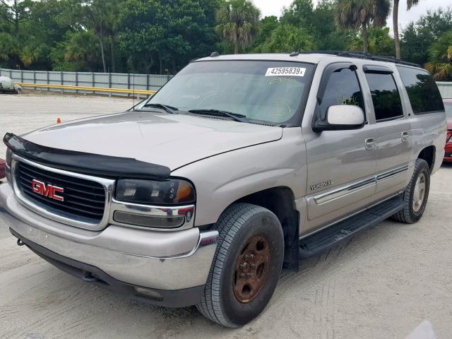 3GKFK16T14G181482 - 2004 GMC YUKON XL K SILVER photo 2