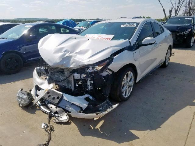 1G1RB6S55JU138746 - 2018 CHEVROLET VOLT PREMI WHITE photo 2