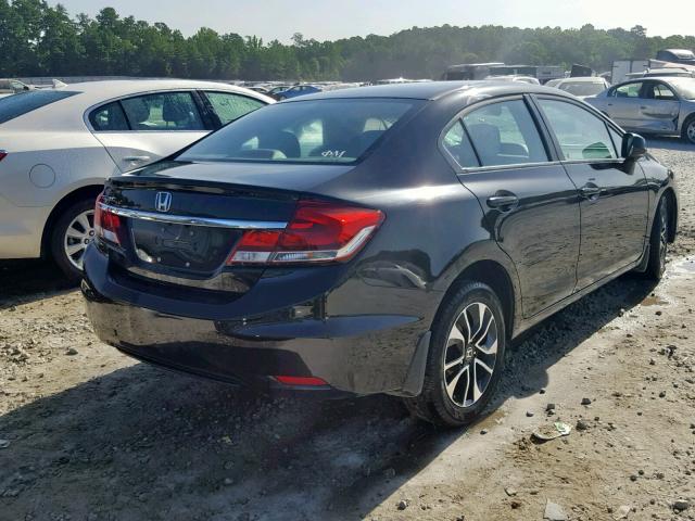 19XFB2F9XDE019416 - 2013 HONDA CIVIC EXL 黑色 照片 4