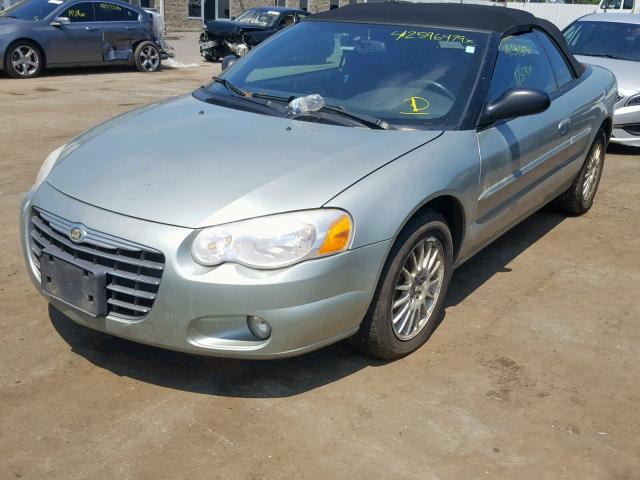 1C3EL55R26N287844 - 2006 CHRYSLER SEBRING TO GREEN photo 2