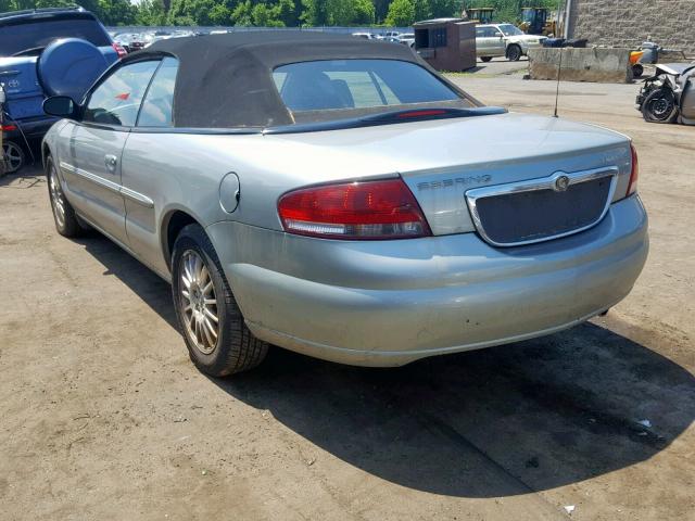 1C3EL55R26N287844 - 2006 CHRYSLER SEBRING TO GREEN photo 3