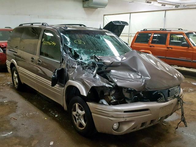 1GMDX03E24D151310 - 2004 PONTIAC MONTANA GRAY photo 1