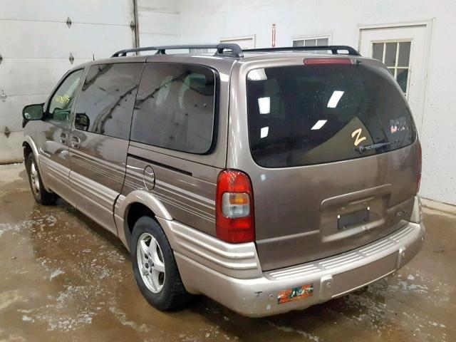 1GMDX03E24D151310 - 2004 PONTIAC MONTANA GRAY photo 3