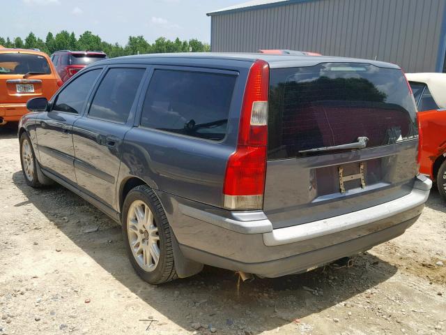 YV1SW58D432299815 - 2003 VOLVO V70 2.4T CHARCOAL photo 3