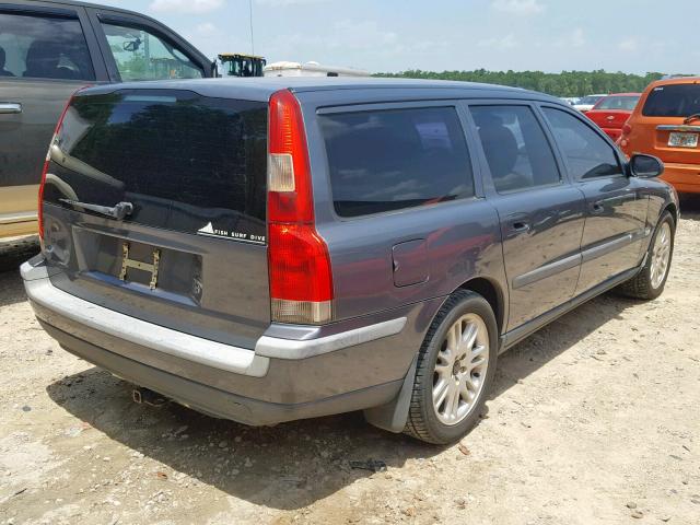 YV1SW58D432299815 - 2003 VOLVO V70 2.4T CHARCOAL photo 4